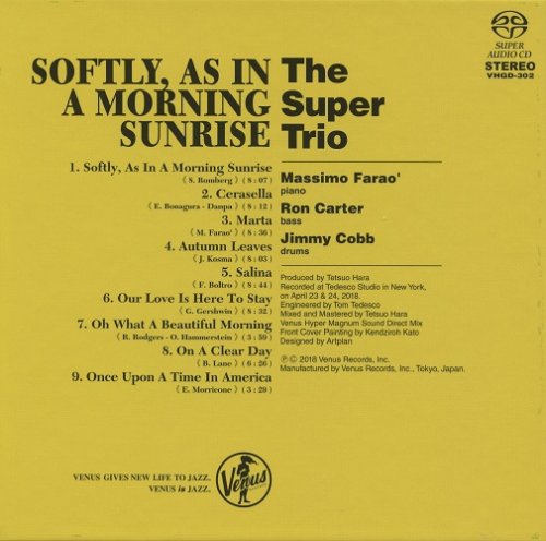 The Super Trio - Softly, As In A Morning Sunrise (2018) [SACD]
