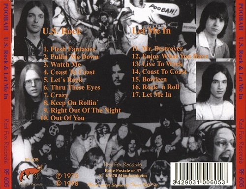 Poobah - U.S. Rock & Let Me In (Reissue) (1972-75/1998)