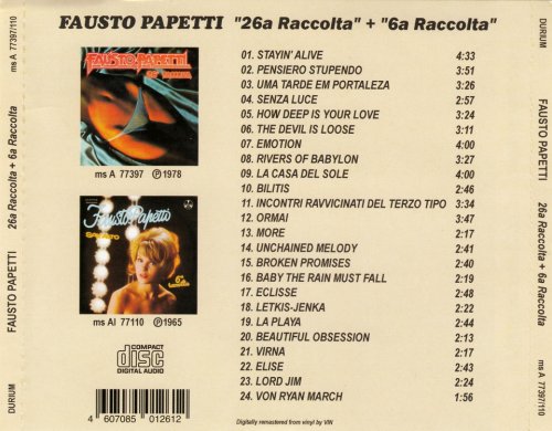 Fausto Papetti - 26a Raccolta + 6a Raccolta (2016)