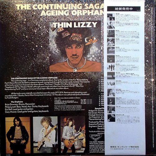 Thin Lizzy - The Continuing Saga Of The Ageing Orphans (1979) [Vinyl]