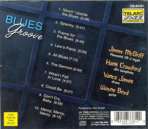 The Jimmy McGriff & Hank Crawford Quartet - Blues Groove (1996)