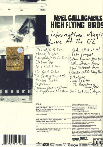 Noel Gallagher's High Flying Birds - International Magic: Live At The O2 (Limited Edition) (2012)