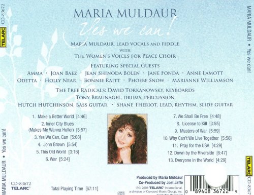 Maria Muldaur - Yes We Can! (2008)
