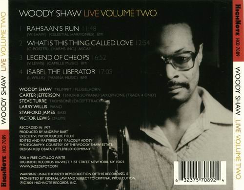 Woody Shaw - Live Vol. 2 (2001)