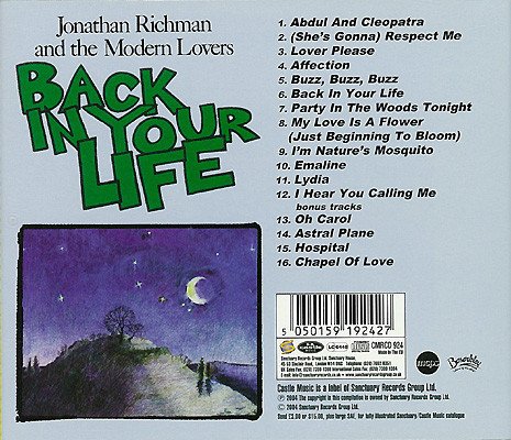 Jonathan Richman - Back In Your Life (2004)