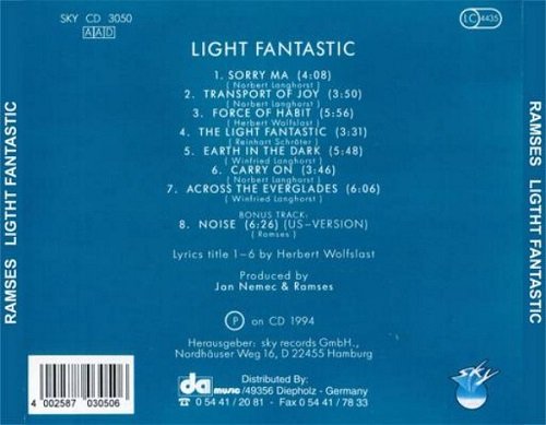 Ramses - Light Fantastic (Reissue) (1981/1994)