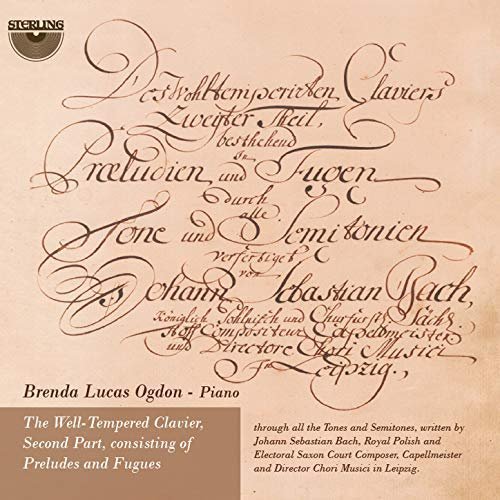 Brenda Lucas Ogdon - J.S. Bach: The Well-Tempered Klavier, Book 2 (2018)