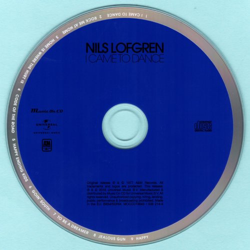 Nils Lofgren - I Came To Dance (1977) {2018, Reissue}
