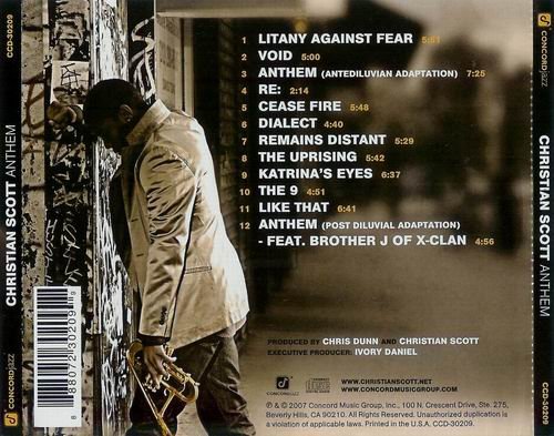Christian Scott - Anthem (2007) CD Rip