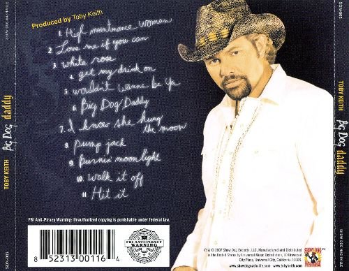 Toby Keith - Big Dog Daddy (2007)