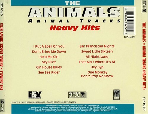 The Animals ‎– Animal Tracks: Heavy Hits (1994)