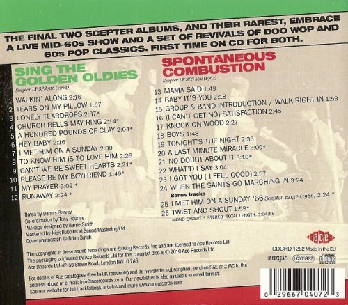 The Shirelles - The Shirelles Sing The Golden Oldies / Spontaneous Combustion (1964-67) [2010]