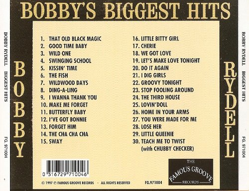 Bobby Rydell - Bobby's Biggest Hits (1997)