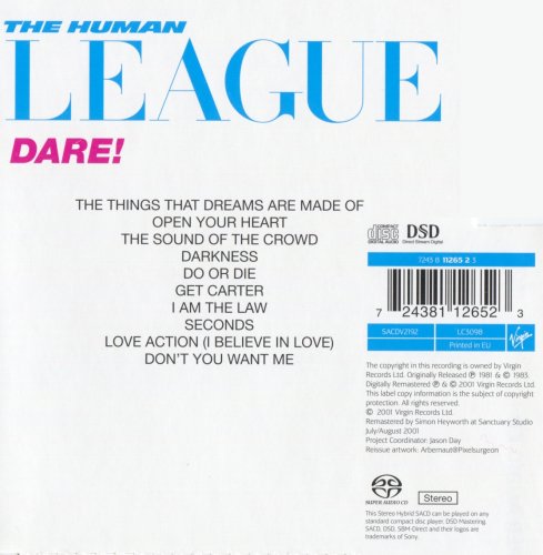 The Human League - Dare! (1981) [2001 SACD]