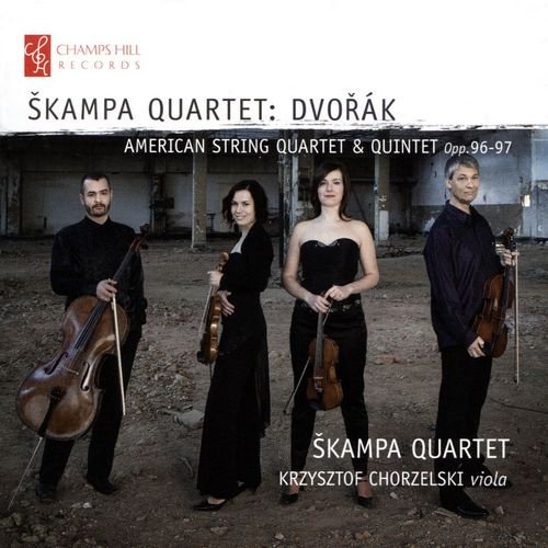 Škampa Quartet, Krzysztof Chorzelski - Dvořák: American String Quartet & Quintet, Opp. 96-97 (2017)