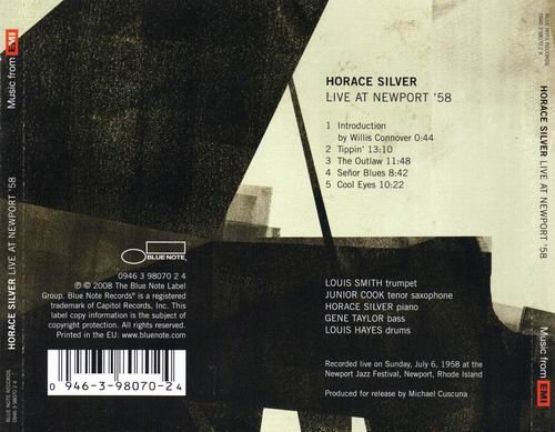 Horace Silver - Live at Newport '58 (2008) Flac