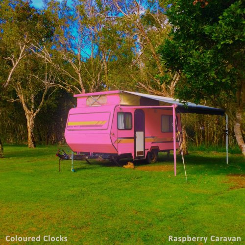 Coloured Clocks - Raspberry Caravan (2018)