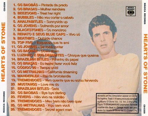 VA - Hearts Of Stone: Brasilian 60’s Beat & Garage (1965-69) (2003)