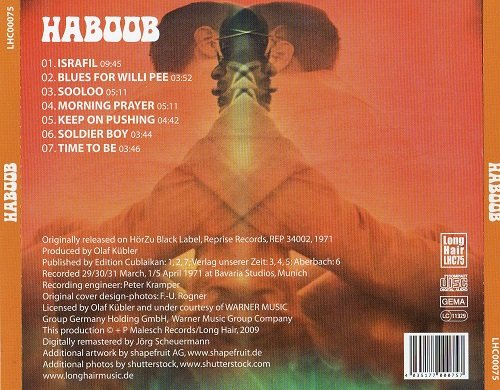 Haboob - Haboob (Reissue) (1971/2009)