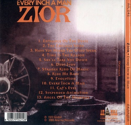 Zior - Every Inch A Man (Reissue) (1972/2003)