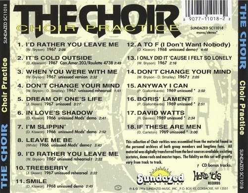 The Choir - Choir Practice (1966-69/1994)