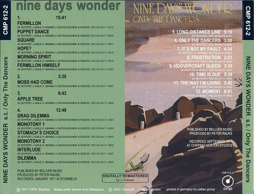 Nine Days Wonder - Nine Days Wonder & Only The Dancers (Reissue) (1971-74/2003)