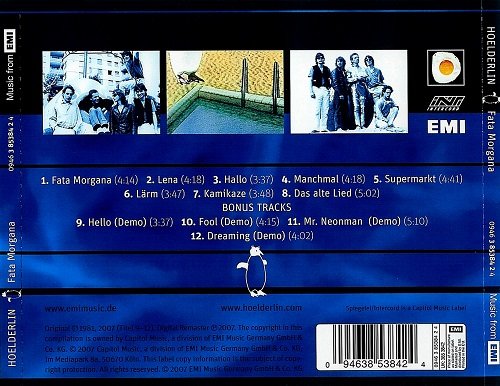 Hoelderlin - Fata Morgana (Reissue) (1981/2007)