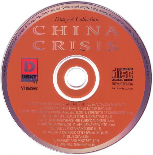 China Crisis - Diary-A Collection (1992)