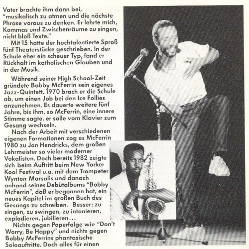 Bobby McFerrin - Bobby's Thing (1988) FLAC