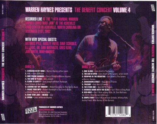 VA - Warren Haynes Presents: The Benefit Concert Volume 4 (2011)