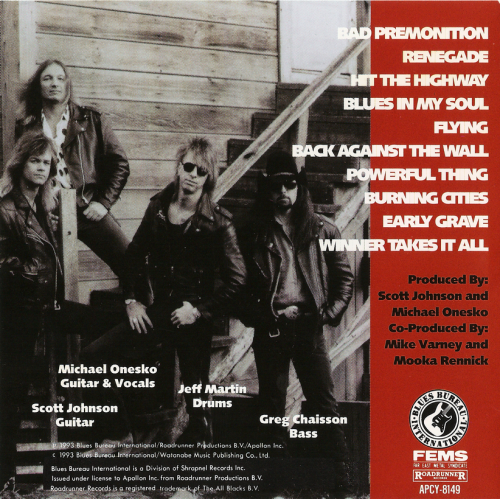 Blindside Blues Band - Blindside Blues Band (1993) Lossless