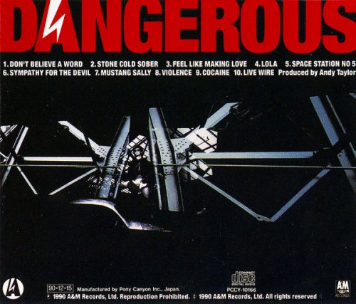 Andy Taylor - Dangerous (Japan 1990)
