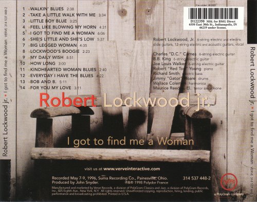 Robert Lockwood Jr. - I Got To Find Me A Woman (1998)