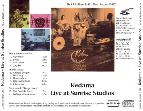 Kedama - Live At Sunrise Studios (Reissue) (1976/1999)