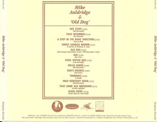 Mike Auldridge & Old Dog - Mike Auldridge & Old Dog (Reissue) (1978/1999)