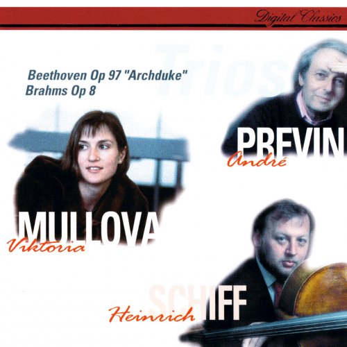 Viktoria Mullova, Heinrich Schiff, André Previn - Brahms: Piano Trio, Op. 8, Beethoven: Piano Trio No. 7  (1995)