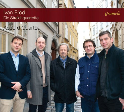 Accord Quartet - Eröd: String Quartets (2018) [Hi-Res]