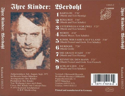 Ihre Kinder - Werdohl (Reissue) (1971/2005)