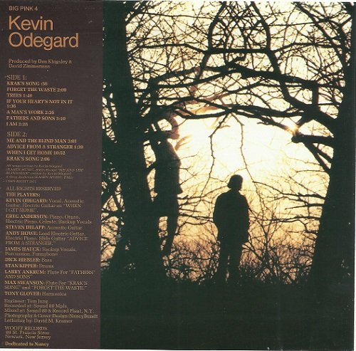 Kevin Odegard - Kevin Odegard (Korean Remastered) (1971/2008)