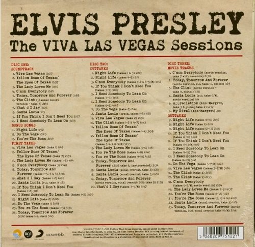 Elvis Presley - The Viva Las Vegas Sessions (2018)